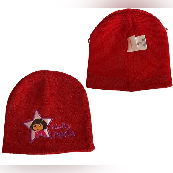 BUNDLE OF TWO Minnie & Dora Winter Hat . - Picture 6 of 11